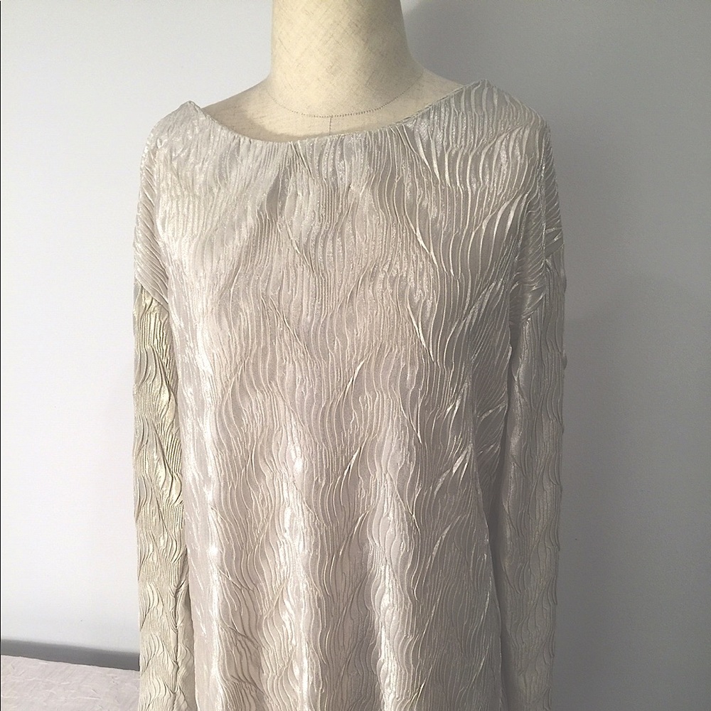 Silver vintage tunic